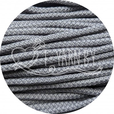 Полиэфирный шнур с сердечником, цвет Титан, 3мм, 200м, пасма